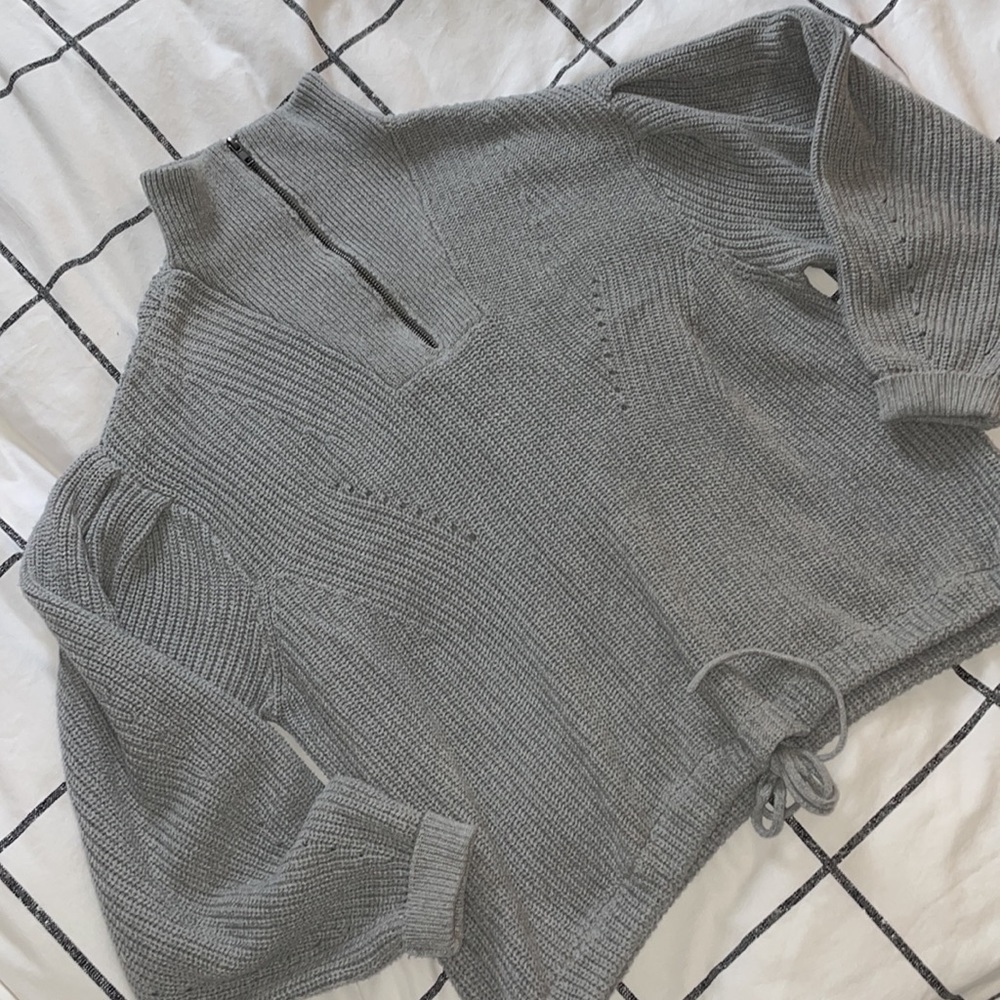 Frank And Oak Collared Knit Sweater